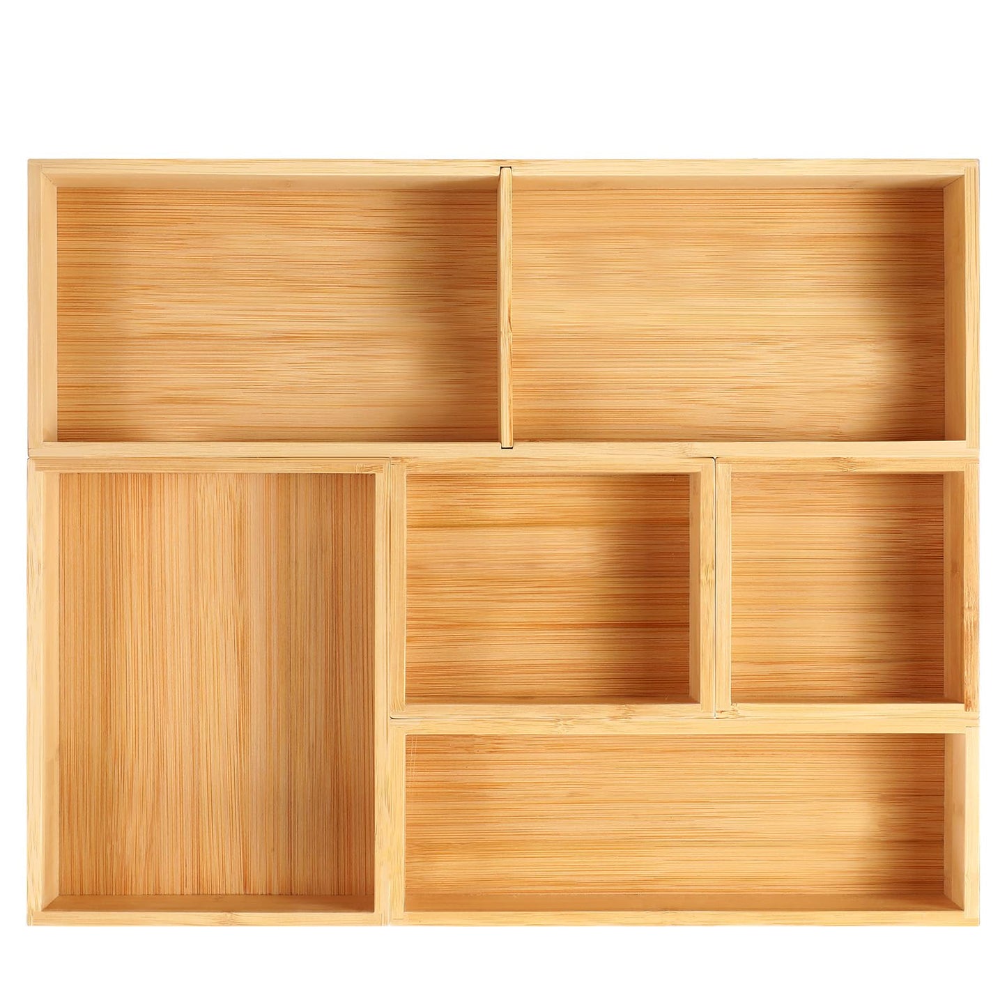 Fabsome Bamboo Drawer Organizer
