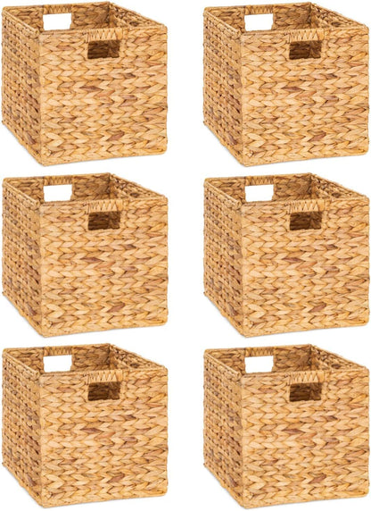 Wicker Storage Baskets, Large Woven Organizer Bins