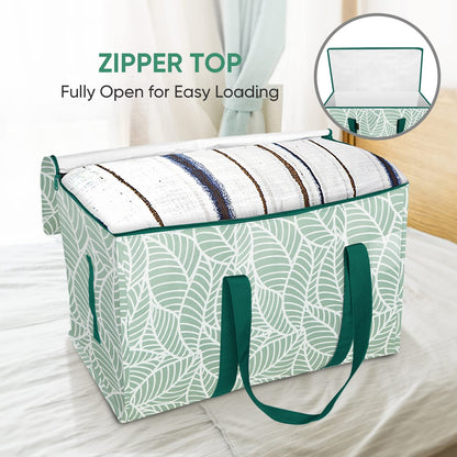 Clear Oversized Storage Bags with Reinforced Handles for Moving