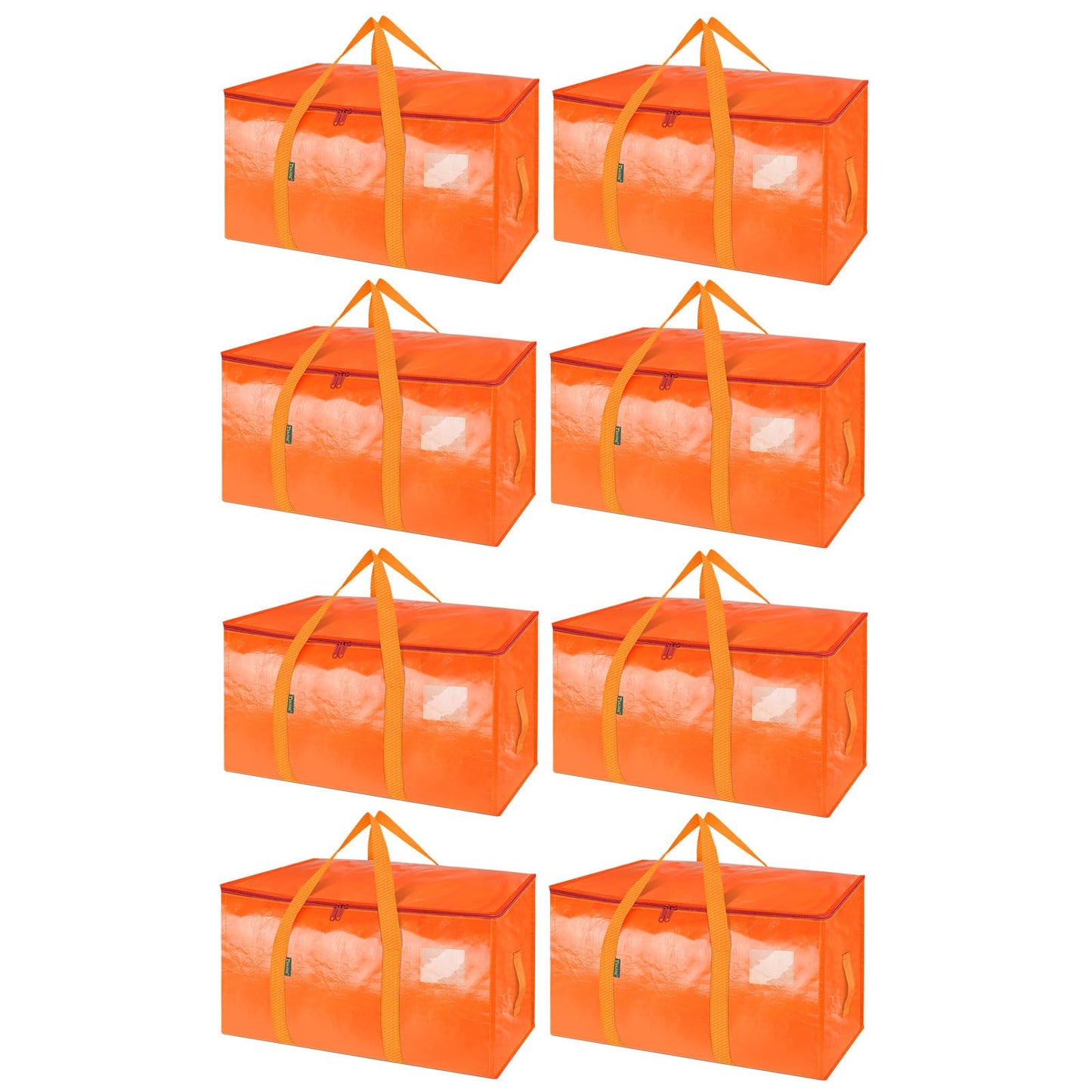 Clear Oversized Storage Bags with Reinforced Handles for Moving