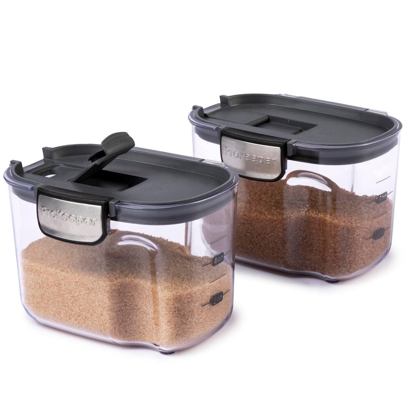 Airtight Food Storage Container Set, Clear Kitchen Canisters