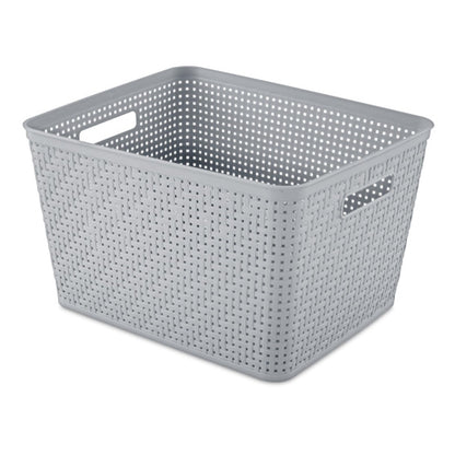 Plastic Storage Baskets, Home Organization Bins