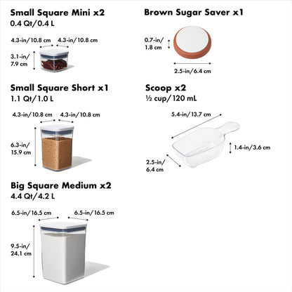 OXO Good Grips 8-Piece Baking Essentials