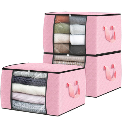 Foldable Clothes Storage Bags for Bedroom Organization