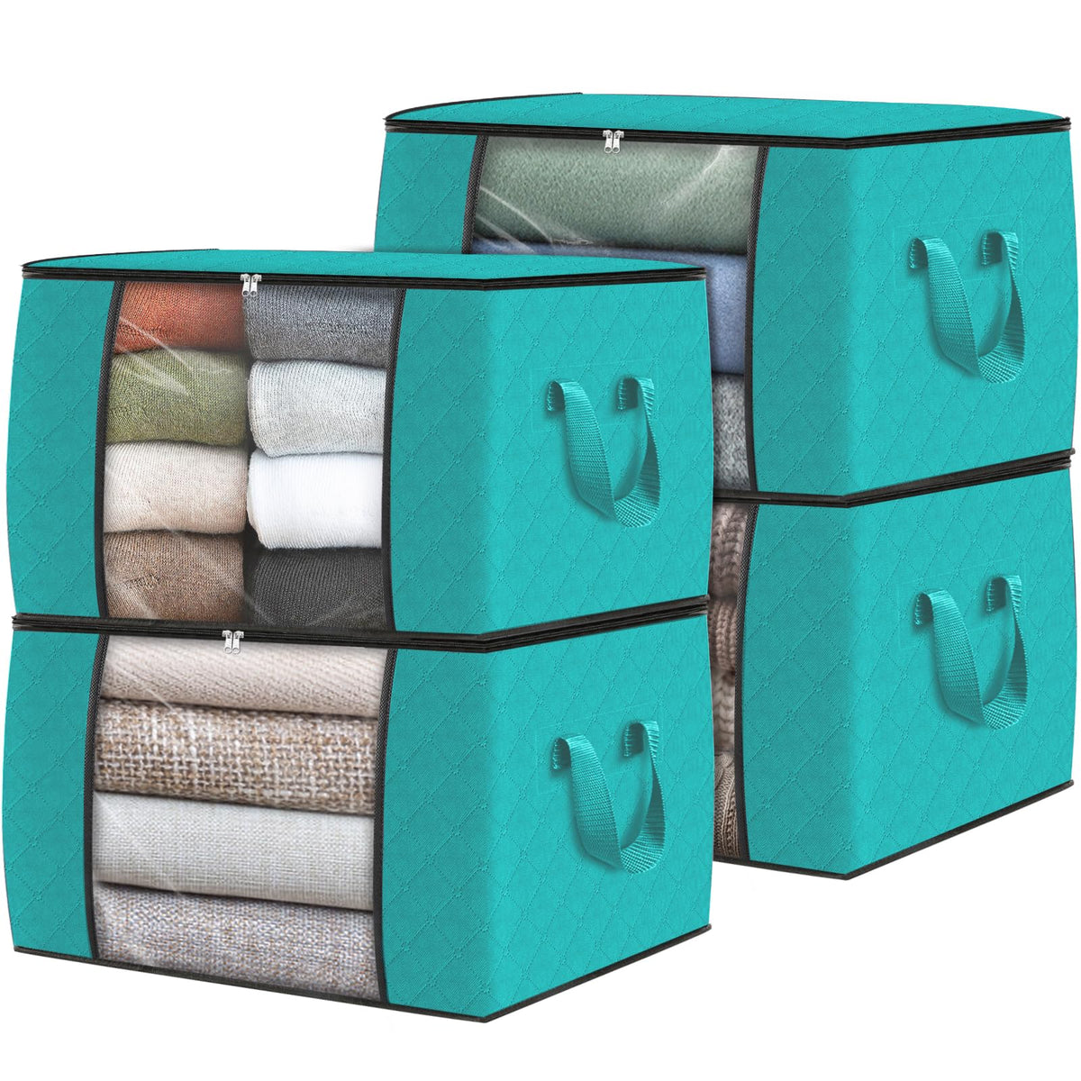Foldable Clothes Storage Bags for Bedroom Organization