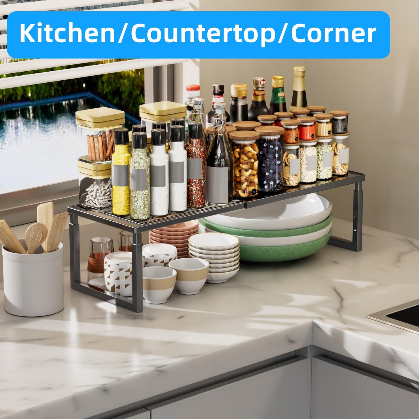 Hofususer Cabinet Shelves Expandable