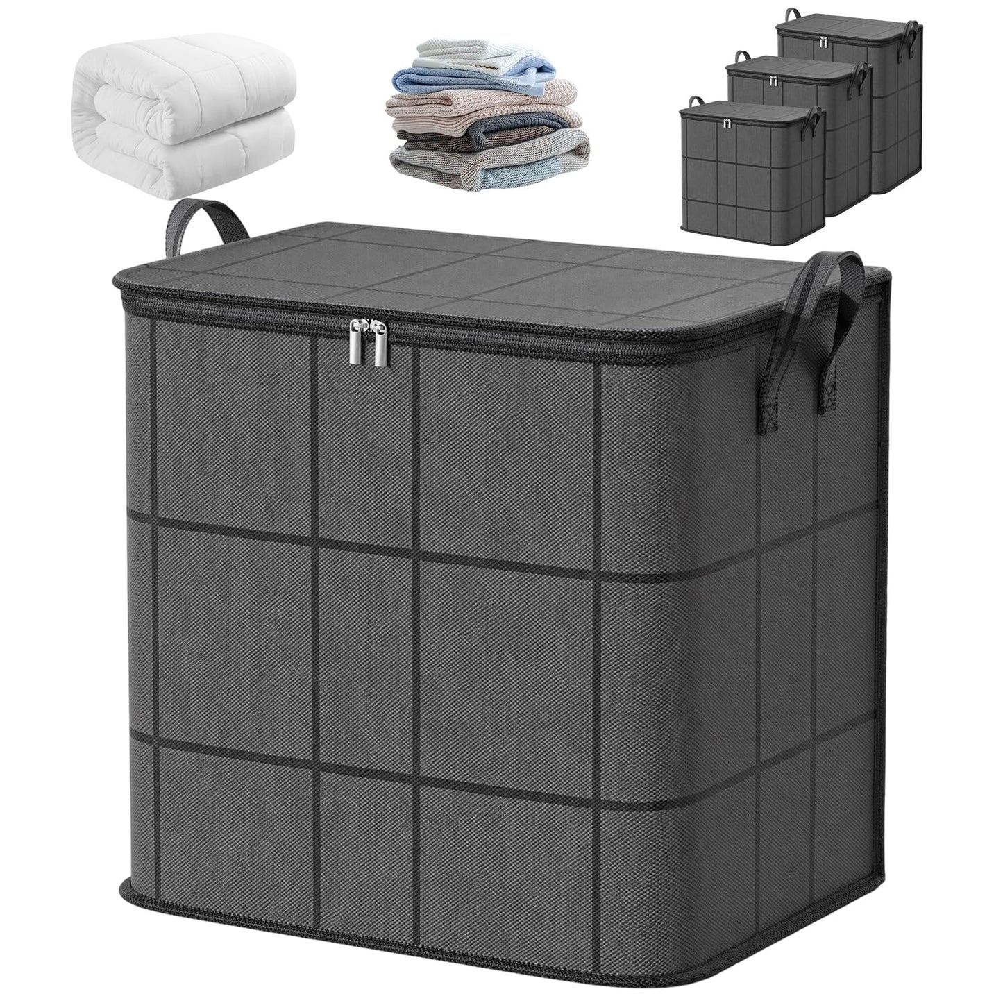 Extra Large Storage Bags for Clothes and Bedding Organization