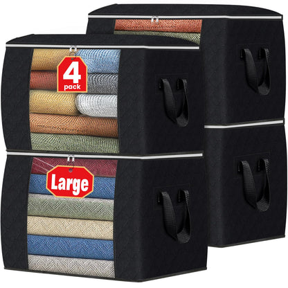 Foldable Clothes Storage Bags for Bedroom Organization