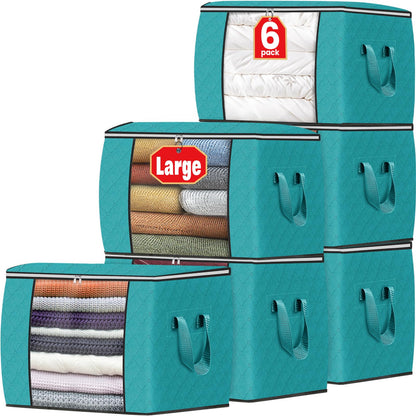 Foldable Clothes Storage Bags for Bedroom Organization