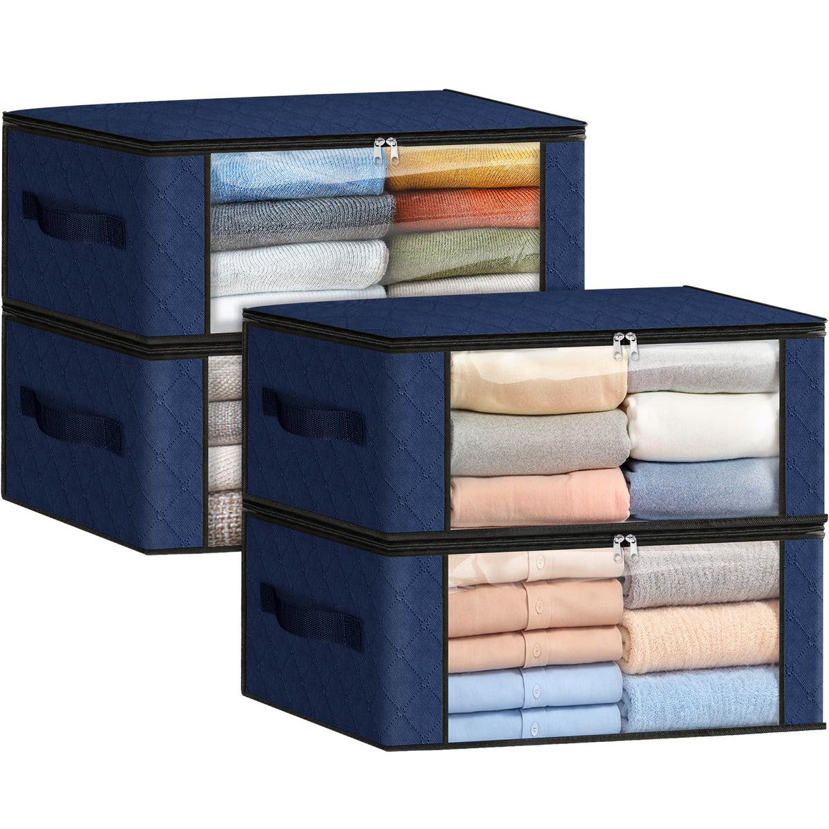 Foldable Clothes Storage Bags for Bedroom Organization