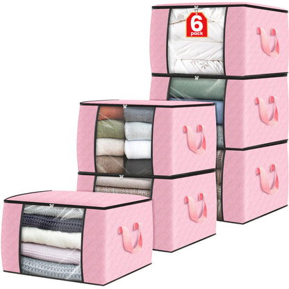 Foldable Clothes Storage Bags for Bedroom Organization