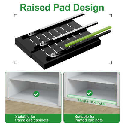 Expandable Pull Out Cabinet Organizer, Sliding Storage Drawer