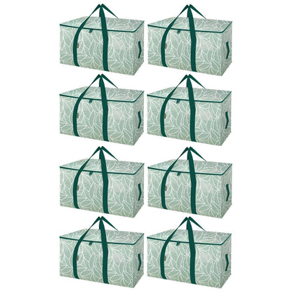 Clear Oversized Storage Bags with Reinforced Handles for Moving