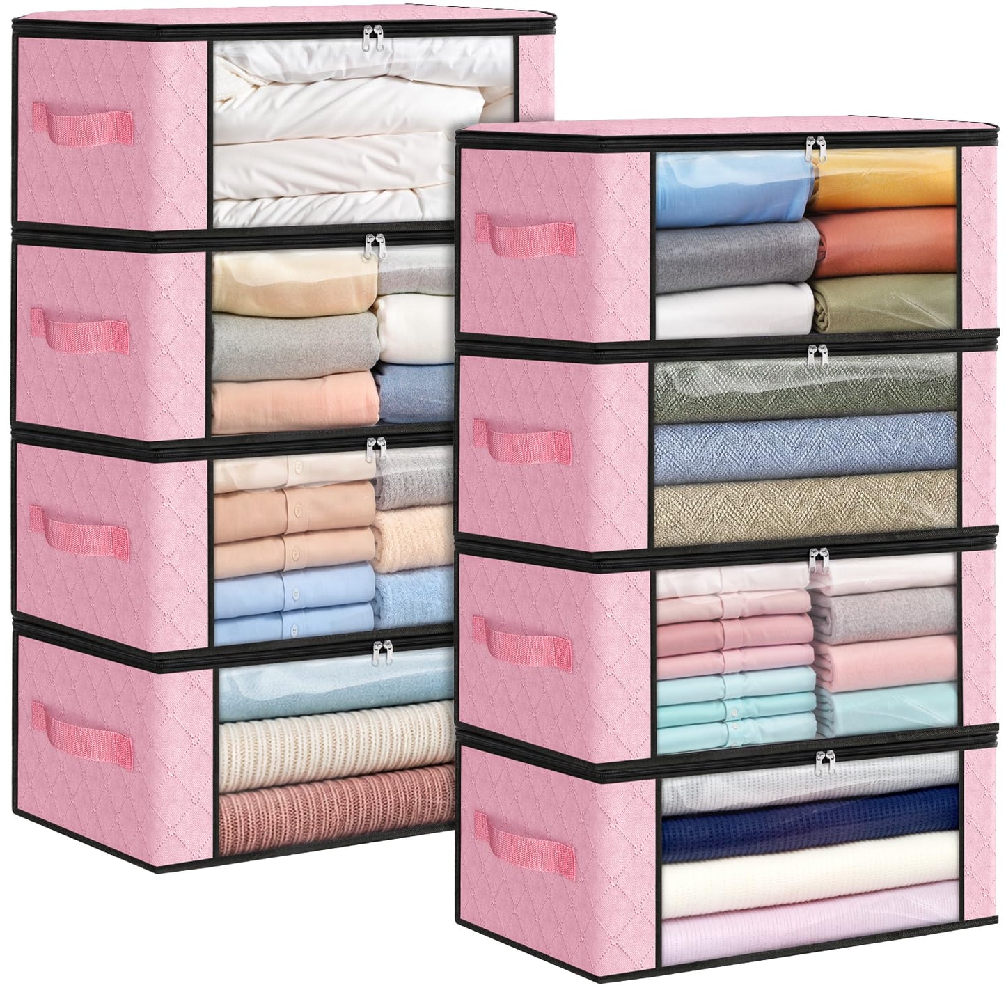 Foldable Clothes Storage Bags for Bedroom Organization