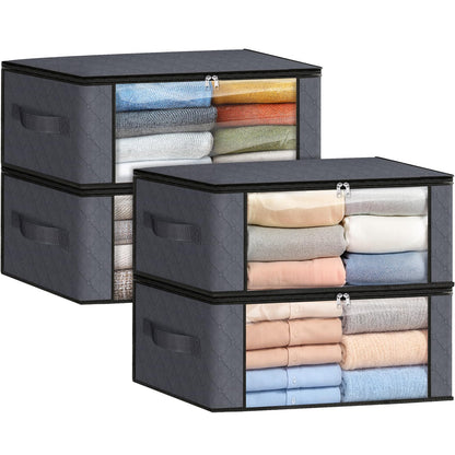 Foldable Clothes Storage Bags for Bedroom Organization