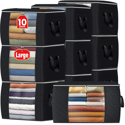 Foldable Clothes Storage Bags for Bedroom Organization