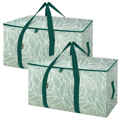 Clear Oversized Storage Bags with Reinforced Handles for Moving