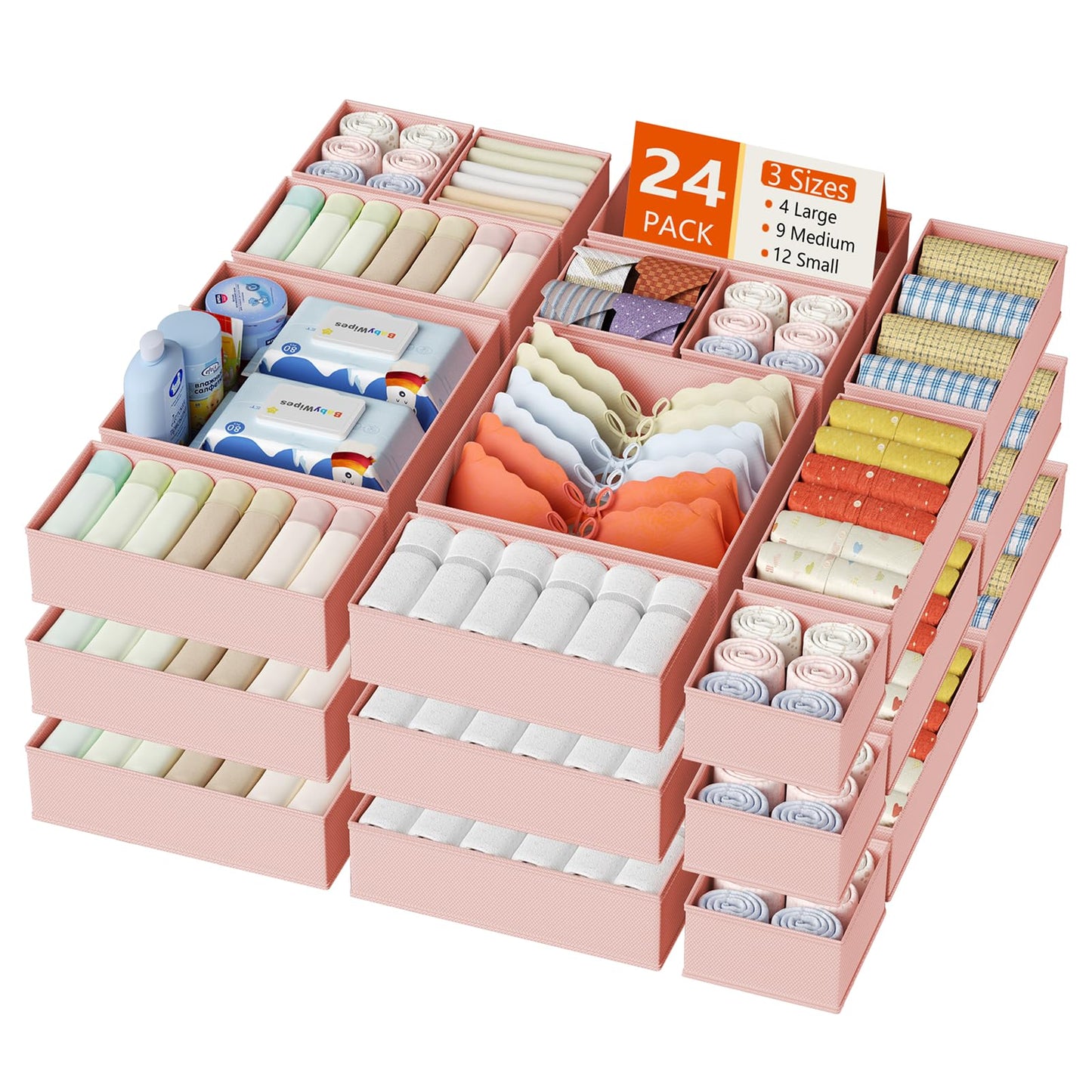 Drawer Organizers, Modular Storage Dividers