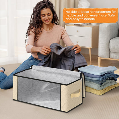 Foldable Clothes Storage Bags for Bedroom Organization