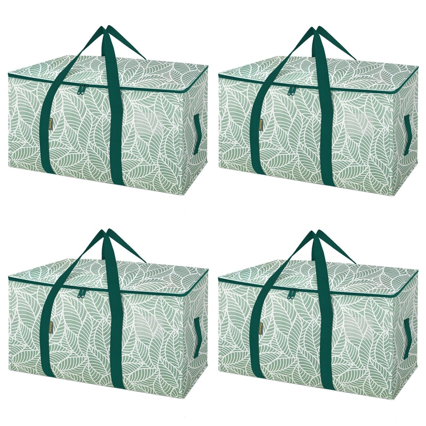 Clear Oversized Storage Bags with Reinforced Handles for Moving