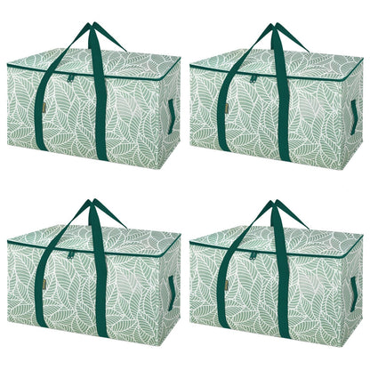 Clear Oversized Storage Bags with Reinforced Handles for Moving