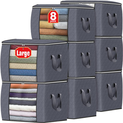 Foldable Clothes Storage Bags for Bedroom Organization