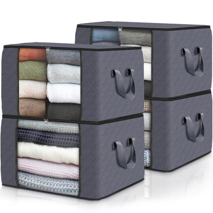 Foldable Clothes Storage Bags for Bedroom Organization