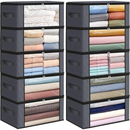 Foldable Clothes Storage Bags for Bedroom Organization