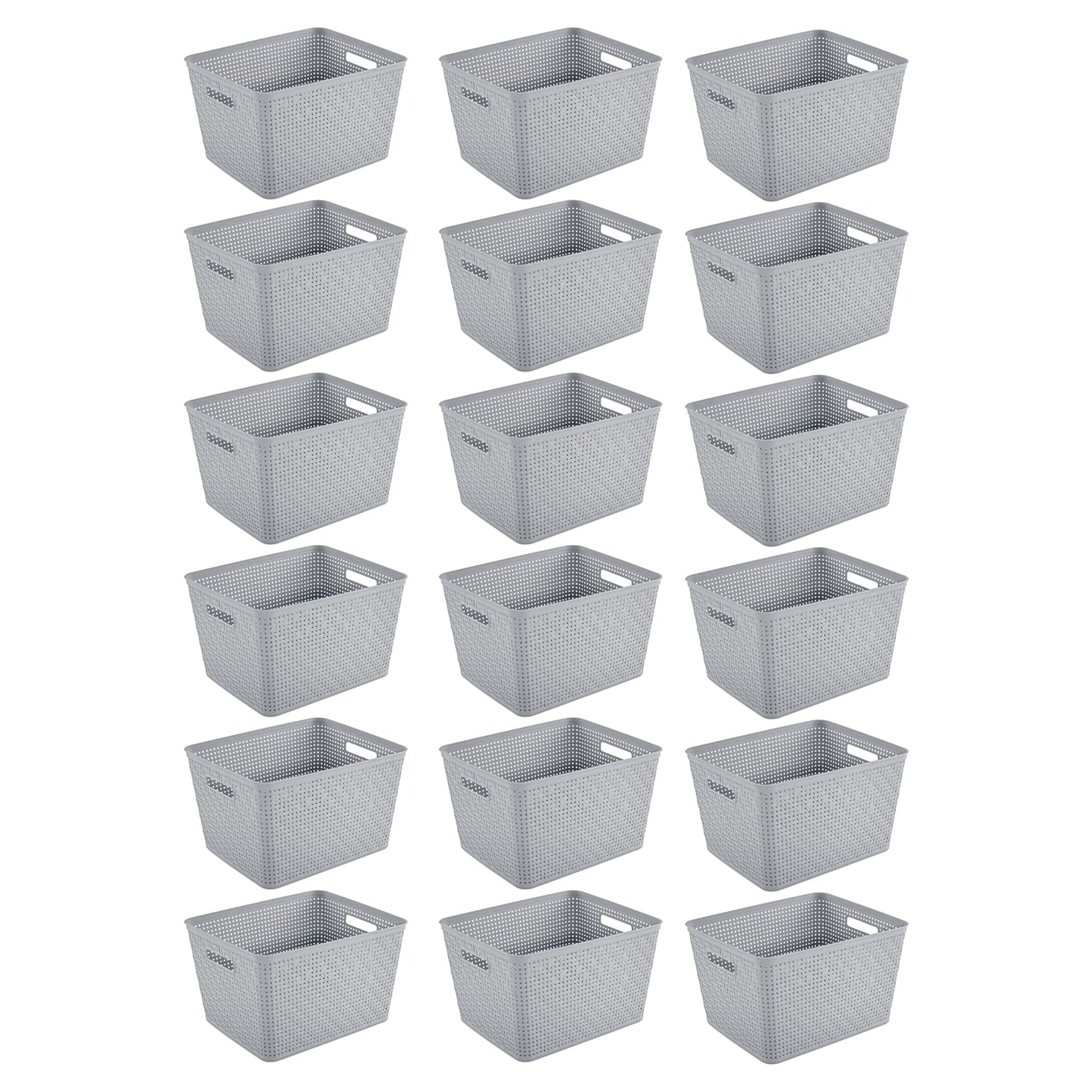 Plastic Storage Baskets, Home Organization Bins