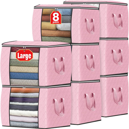 Foldable Clothes Storage Bags for Bedroom Organization