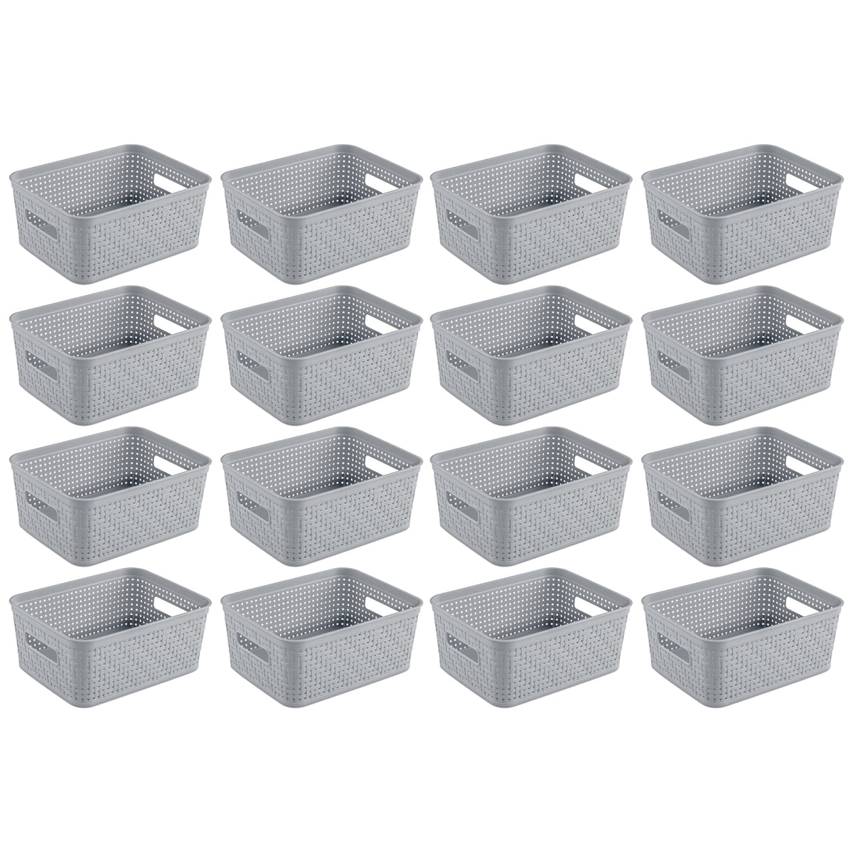 Plastic Storage Baskets, Home Organization Bins