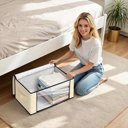 Foldable Clothes Storage Bags for Bedroom Organization