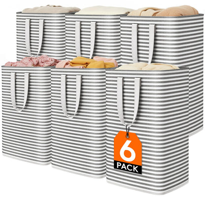 Collapsible Laundry Hamper, Waterproof Clothes Storage Basket