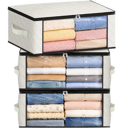 Foldable Clothes Storage Bags for Bedroom Organization