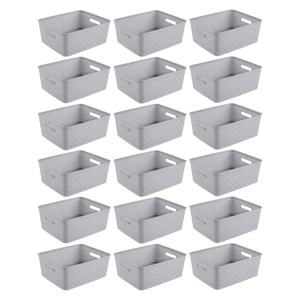 Plastic Storage Baskets, Home Organization Bins
