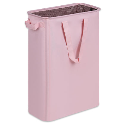 Slim Laundry Hamper, Space Saving Clothes Storage Basket