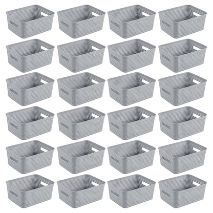 Plastic Storage Baskets, Home Organization Bins