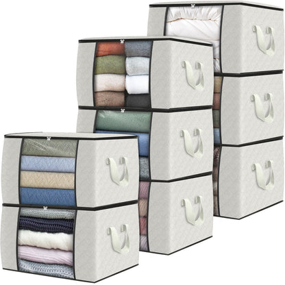 Foldable Clothes Storage Bags for Bedroom Organization