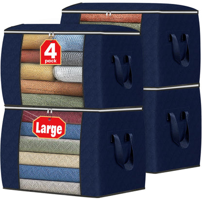 Foldable Clothes Storage Bags for Bedroom Organization