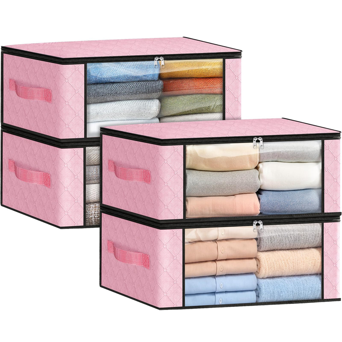 Foldable Clothes Storage Bags for Bedroom Organization