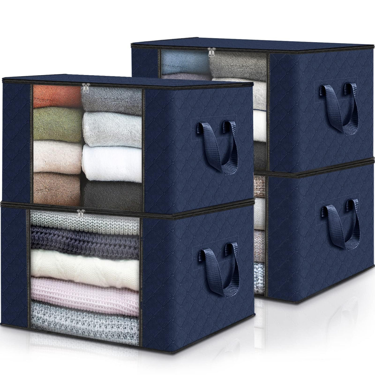 Foldable Clothes Storage Bags for Bedroom Organization