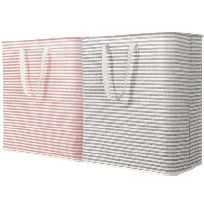Collapsible Laundry Hamper, Waterproof Clothes Storage Basket