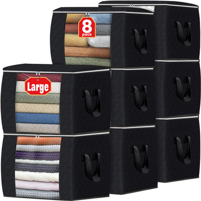 Foldable Clothes Storage Bags for Bedroom Organization
