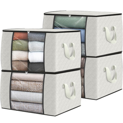 Foldable Clothes Storage Bags for Bedroom Organization