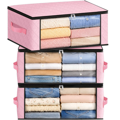 Foldable Clothes Storage Bags for Bedroom Organization