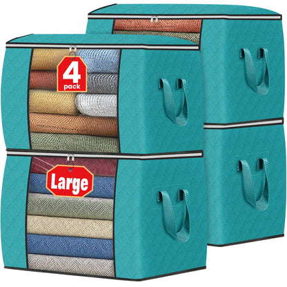 Foldable Clothes Storage Bags for Bedroom Organization