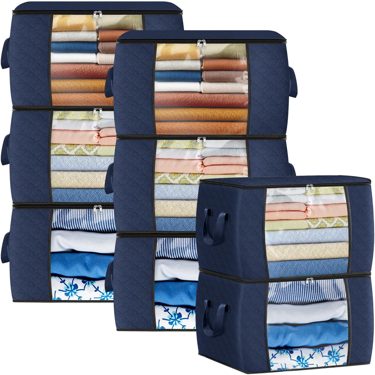 Foldable Clothes Storage Bags for Bedroom Organization