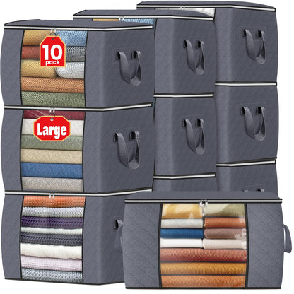 Foldable Clothes Storage Bags for Bedroom Organization