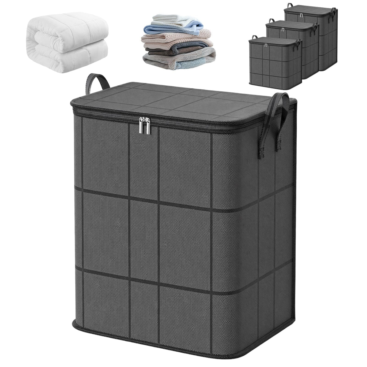 Extra Large Storage Bags for Clothes and Bedding Organization