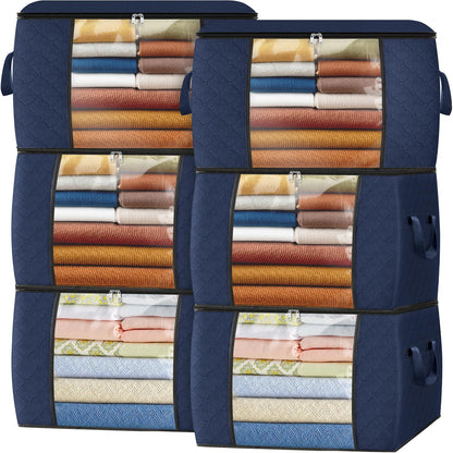 Foldable Clothes Storage Bags for Bedroom Organization